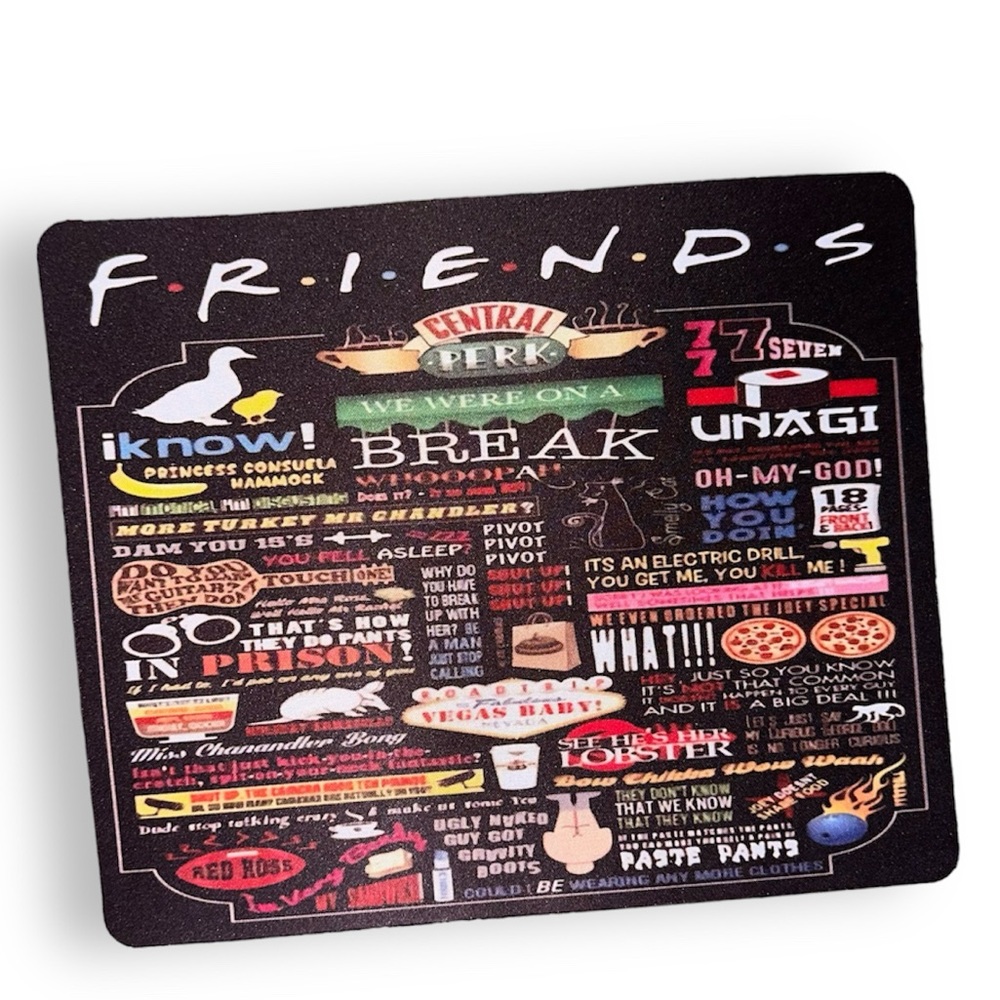 FRIENDS COMPUTER MOUSE PAD - NEW